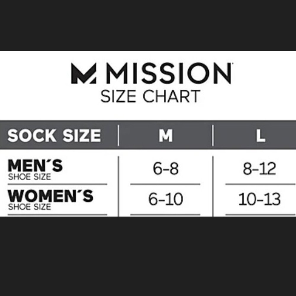 [NWT] Mission Dry and Cool Pinnacle No Show Socks - Picture 11 of 12